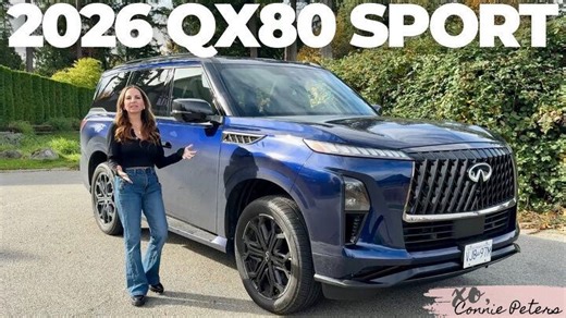 2026 Infiniti QX80 sport review -- sport and luxury