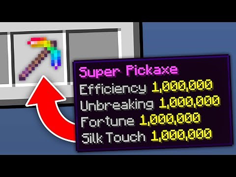 Minecraft, But Every Enchant Is Level 1,000,000...