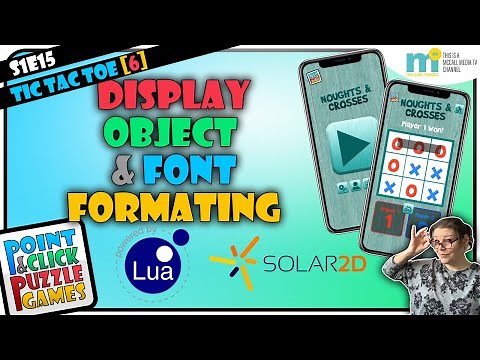 LUA DISPLAY OBJECTS & LUA FONT FORMATING: How to style objects, fonts in Lua