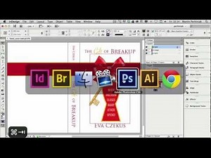 How to Create a Book Cover and Mock Up in Adobe InDesign - Part 2