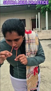 Sutra neti practice #sutraneti