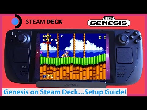 Sega Genesis on Steam Deck! Genesis GX Plus EmuDeck Emulation Tutorial and Setup Guide via RetroArch