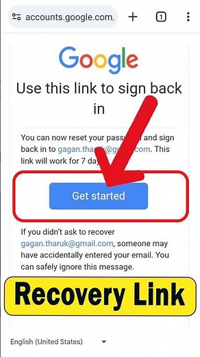 Gmail Account Recovery link ✅ Get Login Link Google Account 🔐Use this link to Sign back in‪@AppFixi‬