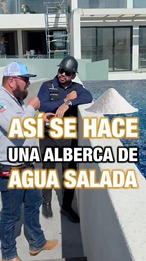 Convierte tu alberca de agua dulce a salada