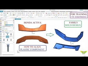 HOW TO ALIGN ANY PLASTIC PART OR ALIGN STL PART - PLASTIC INJECTION MOULD DESIGN