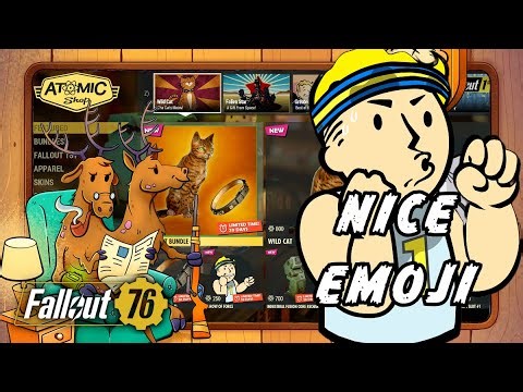 Fallout 76: New Cat & Emoji. New Atomic Shop Items. Atomic Shop Update: 27 May 2025