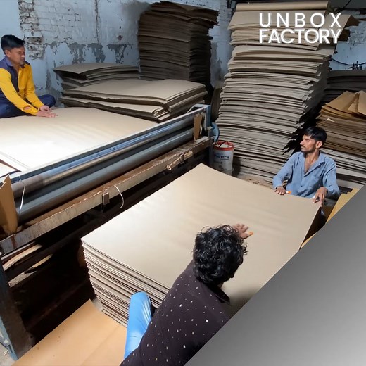 55K views · 1.1K reactions | How It's Made - Corrugated Boxes: From Paper to Finish Boxes | Unbox Factory | Facebook