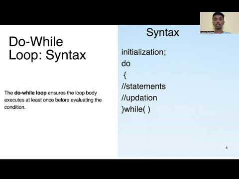 Looping statement in C language