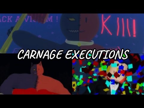 Every Execution In Roblox Danganronpa (Carnage)