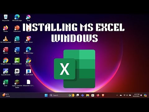 How To Download and Install Microsoft Excel for Free 2024 on PC