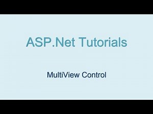MultiView Control in ASP.Net: Tutorial For Beginners