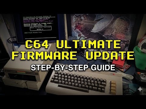 How To Update The New Official Commodore 64 Ultimate Firmware