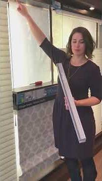 DIY Tutorial : how to remove and re-install Hunter Douglas honeycomb shades
