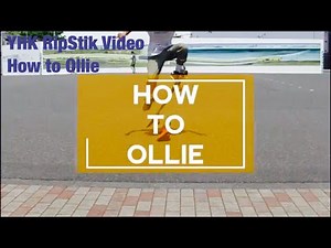 RipStik - How to Ollie キャスターボードのオーリー