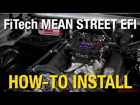 FiTech Installing the Mean Street EFI Kit - Electronic Fuel Injection - Eastwood