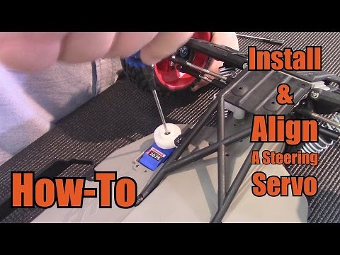 Install & Align A Steering Servo - How-To