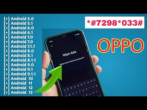 All Oppo Reset Password How to fix forgot lockscreen Password Any OPPO Phone || Factory Reset Oppo
