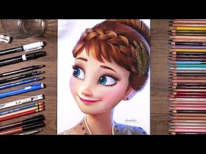 Drawing Frozen - Anna | drawholic