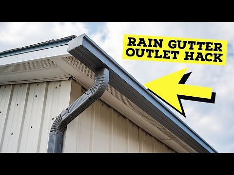How We Do Downspout Outlets