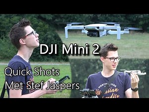 DJI Mini 2 Quick Shots uitleg!