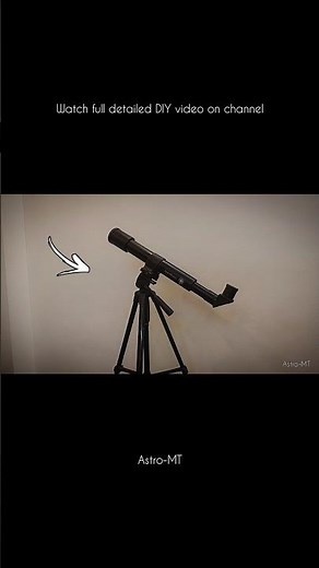 Build my own 40mm refractor telescope from scratch / how to make telescope at home / diy Astro-MT
