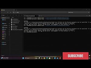 How to delete File and Folder in Powershell