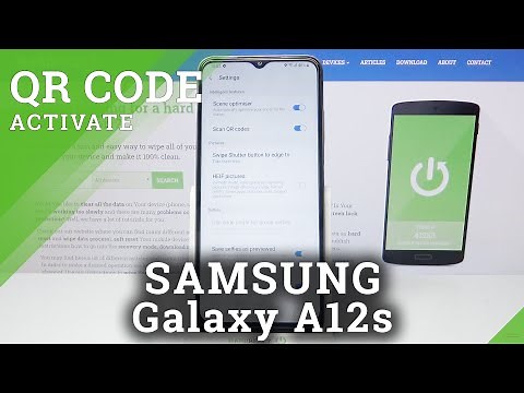 How to Allow Camera to Scan QR Codes in SAMSUNG Galaxy A12s – QR Codes Scanning