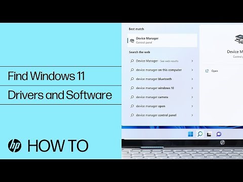 Finding Windows 11 Drivers and Software | HP Computer Service | HP Support