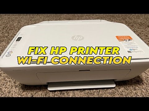 Fix HP Printer Not Connecting to the WiFi