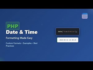 PHP Date & Time Formatting: The Ultimate Guide for Beginners!