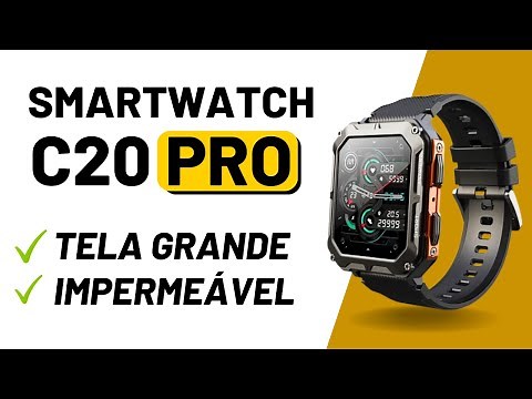 Smartwatch C20 PRO - Review Completo | Ótimo Custo-Benefício