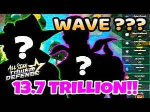 13.7+ TRILLION Damage Farm! | OG All Star Tower Defense | OG ASTD Roblox