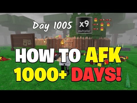 How To AFK in 99 Nights In The Forest (Survive 1000+ Days Easily!)