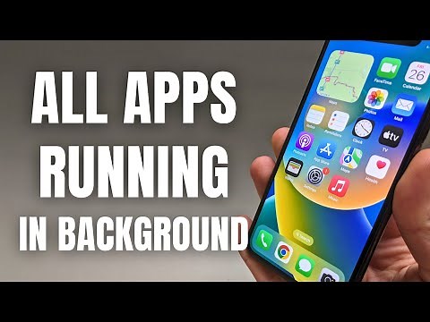 How to See All Apps Running In Background & Switch Between Open Apps on IPhone