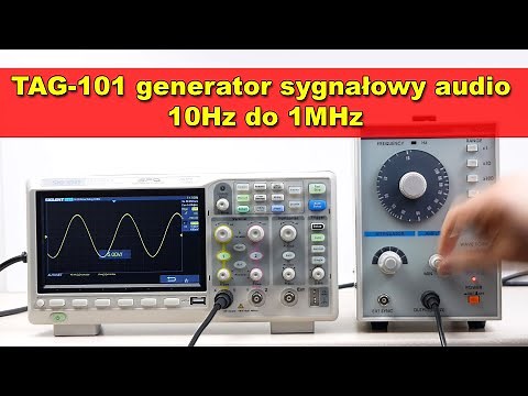 TAG-101 generator sygnałowy audio 10Hz do 1MHz LongWei