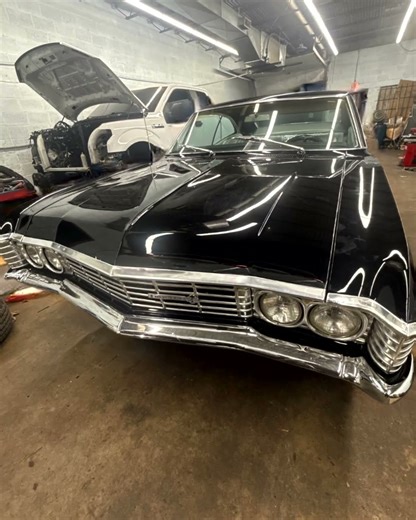 1967 Chevrolet Impala SS - Baby at Garage for Tune-up! #supernatural #impala