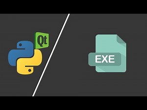 PyQt5 Tutorial 15 - Converting Python .py to Executables .exe using PyInstaller