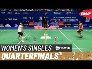 VICTOR China Open 2023 | Tai Tzu Ying (TPE) [4] vs. Carolina Marin (ESP) [6] | QF