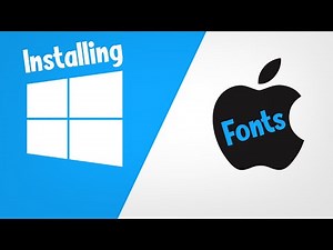How to Install Fonts On a Windows PC or Mac