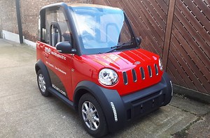 British micro EV maker launches compact two-seater for London