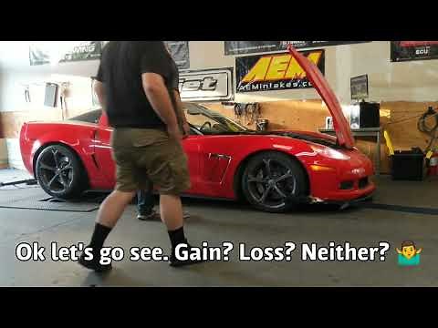 BTR Equalizer 3 Intake vs Ported Stock LS3 Intake, Dyno Results