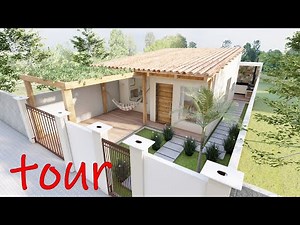 Casa pequena, simples e aconchegante | DOIS QUARTOS |