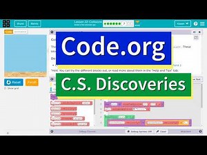 Code.org Lesson 23.6 A Collisions | Tutorial with Answers | Collision Types Practice A