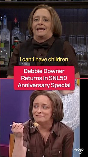 SNL's Debbie Downer: Then vs Now