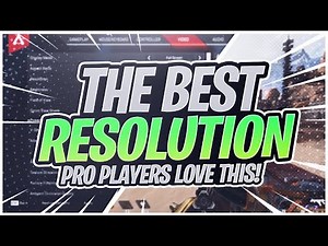 The BEST Stretched Resolution Every Pro Is Using! - Apex Legends