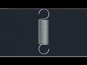 How to create 3d helical spring in Autocad