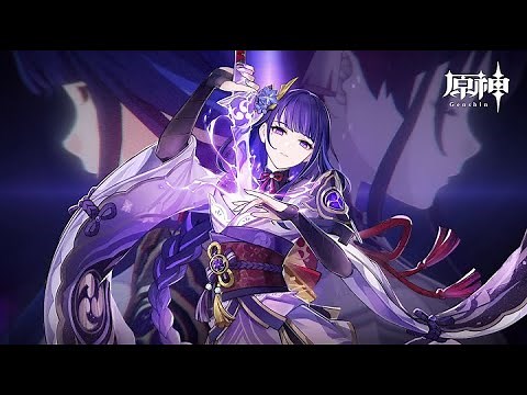 RAIDEN SHOGUN Character Demo | Japanese Dub Trailer PV w/ ENG SUBS [Genshin Impact]