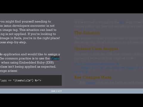 How to Add a CSS Class to an Image in Ruby on Rails
