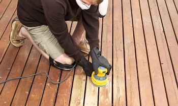 How To Sand A Wood Deck Before Staining and Painting