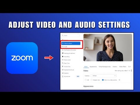 How to Adjust camera and audio settings 2026 | Zoom Computer
